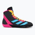Boxing shoes adidas Adizero black/signal cyan/shock pink 2