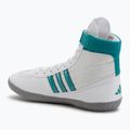 Boxing shoes adidas Combat Speed.4 footwear white/purple team/grey three 3