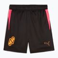 PUMA Neymar Jr children's football shorts puma black/sunset glow