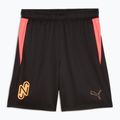 PUMA Neymar Jr men's football shorts puma black/sunset glow