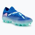 PUMA Future 7 Pro FG/AG men's football boots bluemazing/puma white/electric peppermint