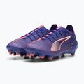 PUMA Ultra 5 Ultimate FG lapis lazuli/puma white/sunset gloe football boots 8