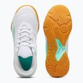 Women's indoor sports shoes PUMA Solarflash III puma white/electric peppermint 3