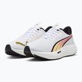 Men's running shoes PUMA Velocity Nitro 3 puma white/sun stream 8