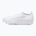 PUMA Ultra 5 Pro FG/AG football boots puma white/puma white 9