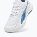 PUMA Solarflash III indoor sports shoe puma white/blue horizon 5