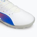 PUMA King Match TT Jr children's football boots puma white/bluemazing/flat light grey/sunset glow 7