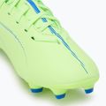 PUMA Ultra 5 Play FG/AG Jr fizzy apple/puma white children's football boots 7