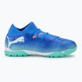 PUMA Future 7 Match TT + Mid Jr children's football boots bluemazing/puma white/electric peppermint 2