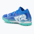PUMA Future 7 Match TT + Mid Jr children's football boots bluemazing/puma white/electric peppermint 3