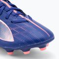 PUMA Ultra 5 Play FG/AG Jr children's football boots lapis lazuli/puma white/sunset glow 7