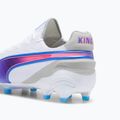PUMA King Ultimate FG/AG football boots puma white/bluemazing/flat light grey/sunset glow 9