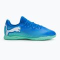 PUMA Future 7 Play It children's football boots hyperlink blue/mint/puma white 2