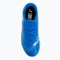 PUMA Future 7 Play It children's football boots hyperlink blue/mint/puma white 5