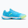 Men's indoor sports shoes PUMA Solarstrike III luminous blue/club navy/fizzy apple 8