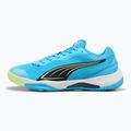 Men's indoor sports shoes PUMA Solarstrike III luminous blue/club navy/fizzy apple 9
