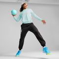 Men's indoor sports shoes PUMA Solarstrike III luminous blue/club navy/fizzy apple 14