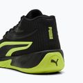 Men's basketball shoes PUMA Court Pro puma black/electric lime 6