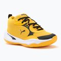 PUMA Playmaker Pro JR children's basketball shoes yellow sizzle/puma blackl