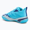 PUMA Genetics purple glimmer/bright aqua/strong gray/white basketball shoes 3