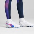 PUMA King Match FG/AG football boots puma white/bluemazing/flat light grey/sunset glow 14