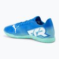 PUMA Future 7 Play It football boots hyperlink blue/mint/puma white 3