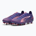 PUMA Ultra 5 Pro FG/AG lapis lazuli/puma white/sunset gloe football boots 8