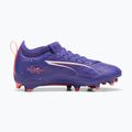 PUMA Ultra 5 Match FG/AG Jr children's football boots lapis lazuli/puma white/sunset glow 10