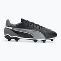 PUMA King Match FG/AG Jr children's football boots puma black/puma white/cool dark grey 2