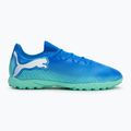 PUMA Future 7 Play TT football boots hyperlink blue/mint/puma white 2