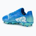 PUMA Future 7 Play FG/AG Jr children's football boots hyperlink blue/mint/puma white 3