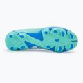PUMA Future 7 Play FG/AG Jr children's football boots hyperlink blue/mint/puma white 4