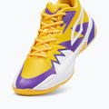 PUMA Genetics yellow sizzle/puma white basketball shoes 5