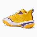 PUMA Genetics yellow sizzle/puma white basketball shoes 3