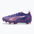 PUMA Ultra 5 Pro FG/AG Jr children's football boots lapis lazuli/puma white/sunset glow 9