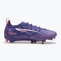 PUMA Ultra 5 Pro FG/AG Jr children's football boots lapis lazuli/puma white/sunset glow 10