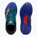 Men's basketball shoes PUMA All-Pro Nitro Crowd Craze lapis lazuli/cold green/puma black 3