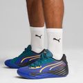 Men's basketball shoes PUMA All-Pro Nitro Crowd Craze lapis lazuli/cold green/puma black 6