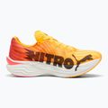 Men's PUMA Deviate Nitro Elite 3 fire sun stream/sunset glow running shoes 2