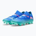 PUMA Future 7 Ultimate FG/AG bluemazing/puma white/electric peppermint football boots