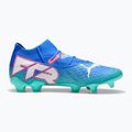 PUMA Future 7 Ultimate FG/AG bluemazing/puma white/electric peppermint football boots 3