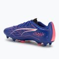 PUMA Ultra 5 Play MxSG lapis lazuli/puma white/sunset glow football boots 3