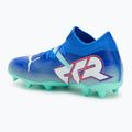 PUMA Future 7 Pro FG/AG Jr children's football boots bluemazing/puma white/electric peppermint 3