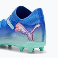 PUMA Future 7 Pro FG/AG Jr children's football boots bluemazing/puma white/electric peppermint 6