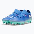 PUMA Future 7 Match MxSG football boots blue mazing/puma white/electric peppermint