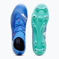 PUMA Future 7 Match MxSG football boots blue mazing/puma white/electric peppermint 4