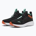 PUMA Softride Enzo NXT Jr children's shoes puma black / jade frost 3