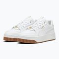 Women's shoes PUMA Carina Street Lux puma white/puma white/puma gold 9