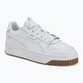 Women's shoes PUMA Carina Street Lux puma white/puma white/puma gold