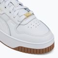 Women's shoes PUMA Carina Street Lux puma white/puma white/puma gold 7